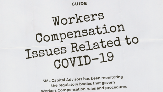 Workers Compensation Issues Related to COVID-19